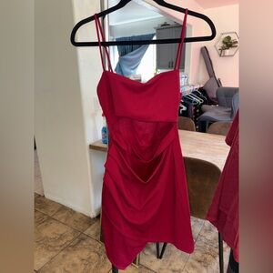 Windsor Red Backless Dress